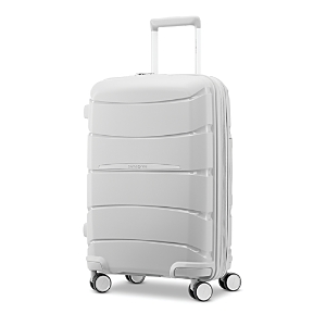 Shop Samsonite Outline Pro Carry-on Spinner Suitcase In Misty Gray