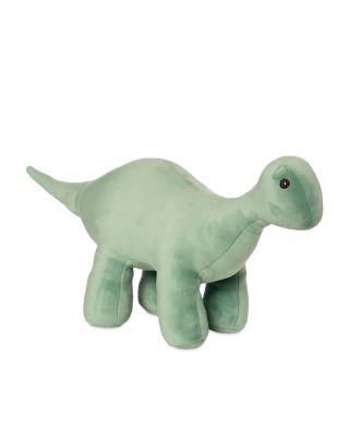 Manhattan Toy Velveteen Dino Stomper (Brontosaurus) Stuffed Animal Dinosaur - Ages 0+