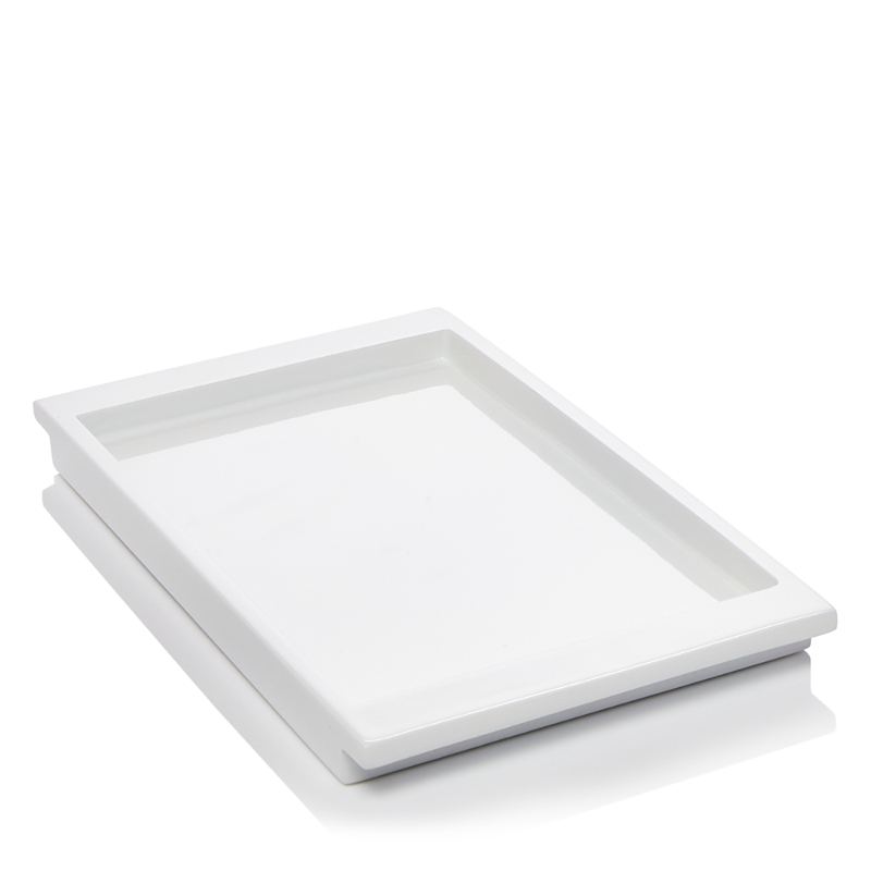 Kassatex Lacca Tray In White