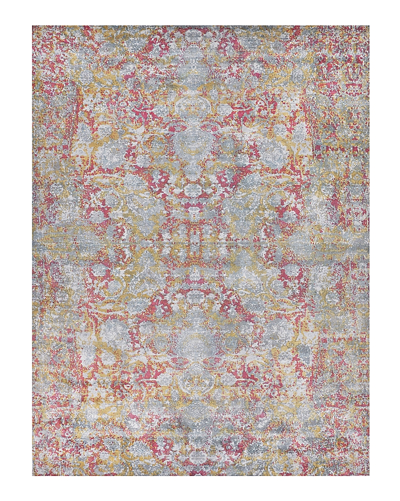 Exquisite Rugs Antolini Area Rug, 8' X 10' In Gray/gold