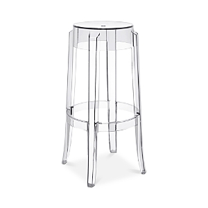 Shop Kartell Charles Ghost Chair, Set Of 2 In Crystal