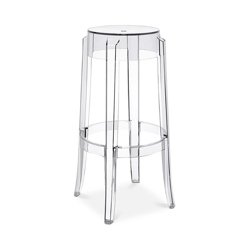 Kartell Charles Ghost Chair, Set Of 2 In Crystal