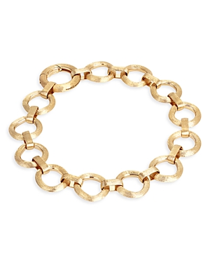 Shop Marco Bicego 18k Yellow Gold Jaipur Flat Link Chain Bracelet