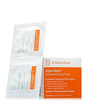 Dr Dennis Gross Skincare Alpha Beta Universal Daily Peel, Set Of 5