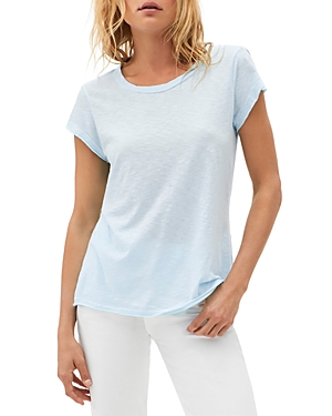Michael Stars Crewneck Tee In Cloud