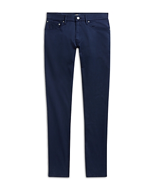 Polo Ralph Lauren Tapered Stretch-cotton Twill Suit Trousers In Navy