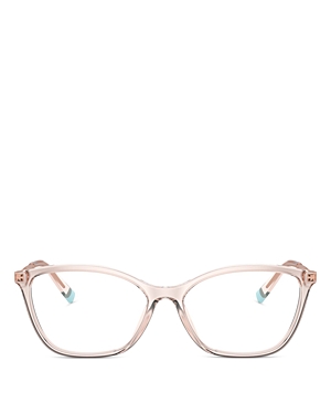 Tiffany & Co Women's Butterfly Eyeglass Frames, 53mm In Nude Transparent/demo Lens