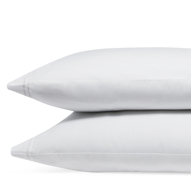 Frette Hotel Classic Standard Pillowcase Pair In White
