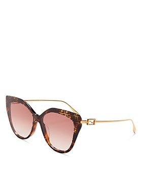 Fendi - Baguette Cat Eye Sunglasses, 57mm