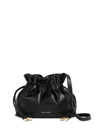 Ted Baker Slouchy Mini Leather Crossbody | Bloomingdale's