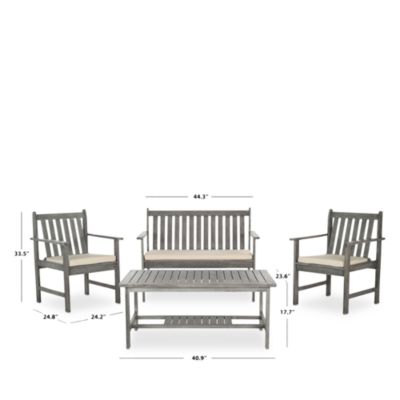 Burbank 4-Piece Outdoor Living Set
