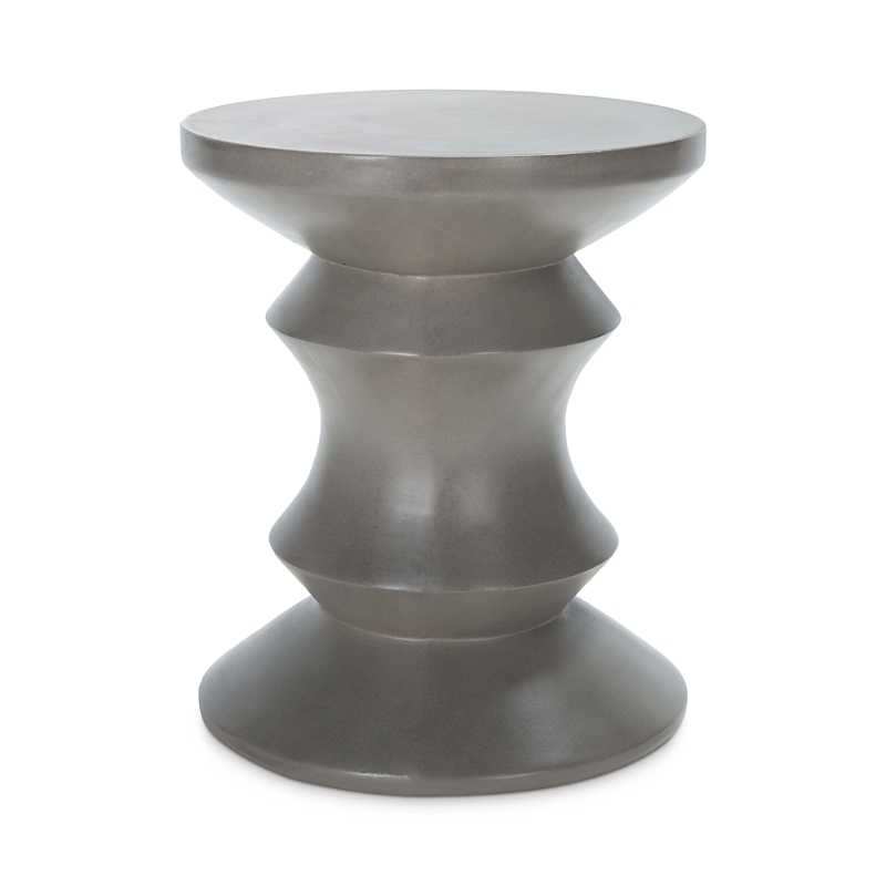 Safavieh Katara Outdoor Concrete Accent Table In Gray