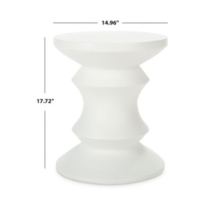 Katara Outdoor Concrete Accent Table