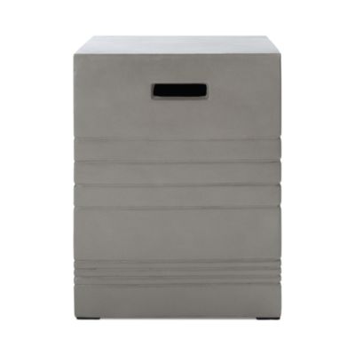 Safavieh Deidara Outdoor Concrete Accent Table
