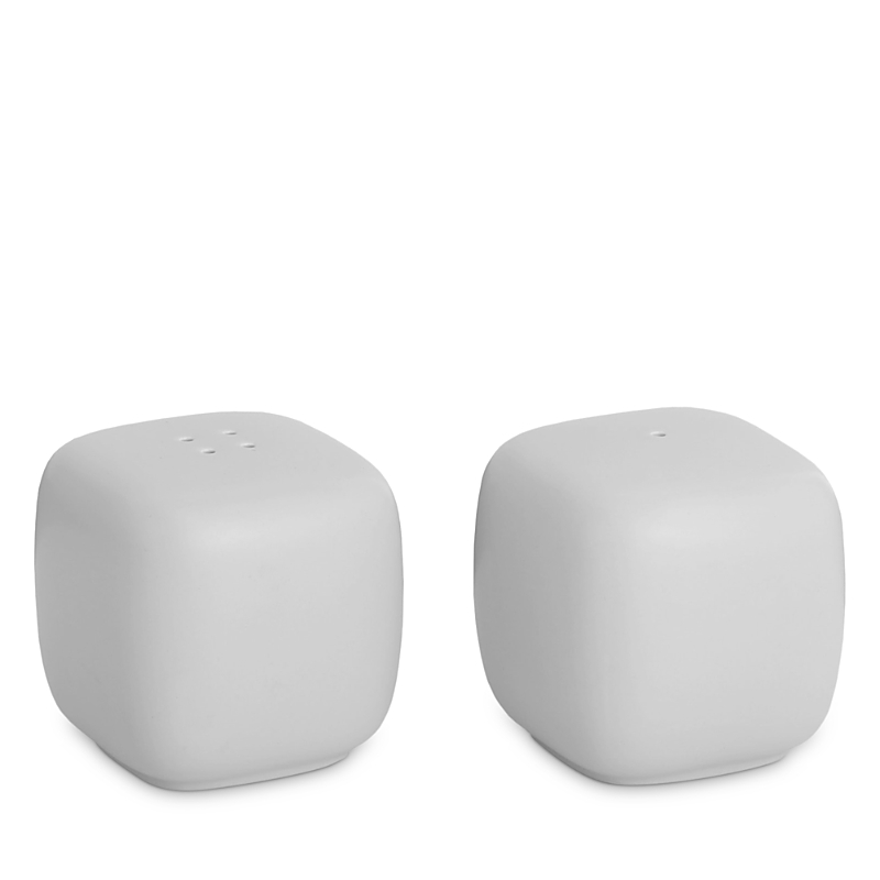 Nambe Pop Salt And Pepper Shakers In Chalk