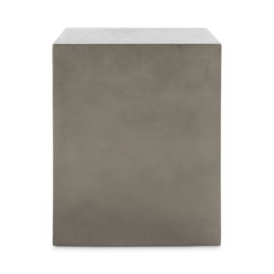 Mazza Outdoor Concrete Accent Table