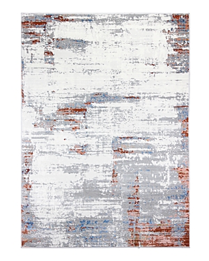 Bashian Carlyle C190-ca109 Area Rug, 8'6 X 11'6 In Ivory/rust
