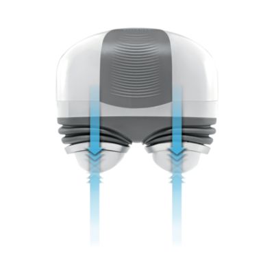 Dual Head Percussion Action Plus Massager with Heat