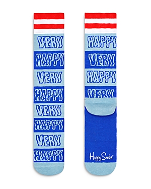 Happy Socks Very Happy Stripe Crew Socks