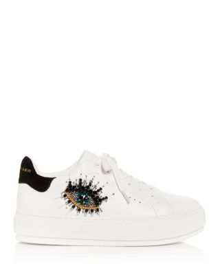 Women's Laney Eye Embellished Platform Low Top Sneakers