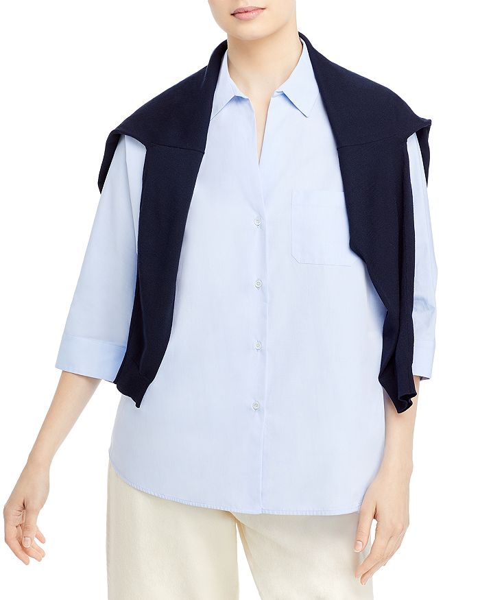 Weekend Max Mara Giralda Cotton Poplin Shirt Bloomingdale s