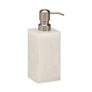 Pigeon & Poodle Abiko Soap Pump In Pearl Whte