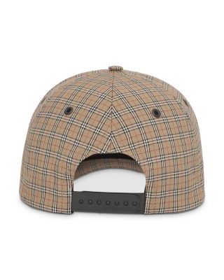 burberry laminated hat