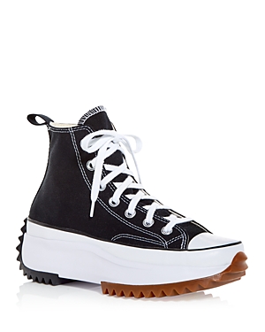 Converse Women's Run Star Hike High Top Platform Sneakers In Black