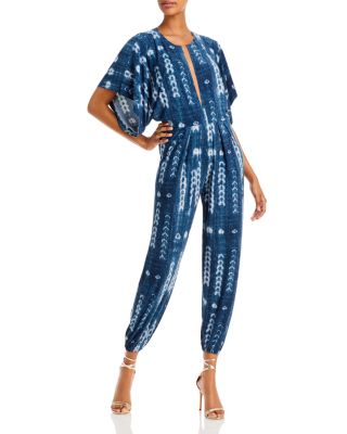 norma kamali turtleneck jog jumpsuit