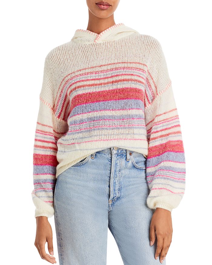 Sundry hotsell striped hoodie
