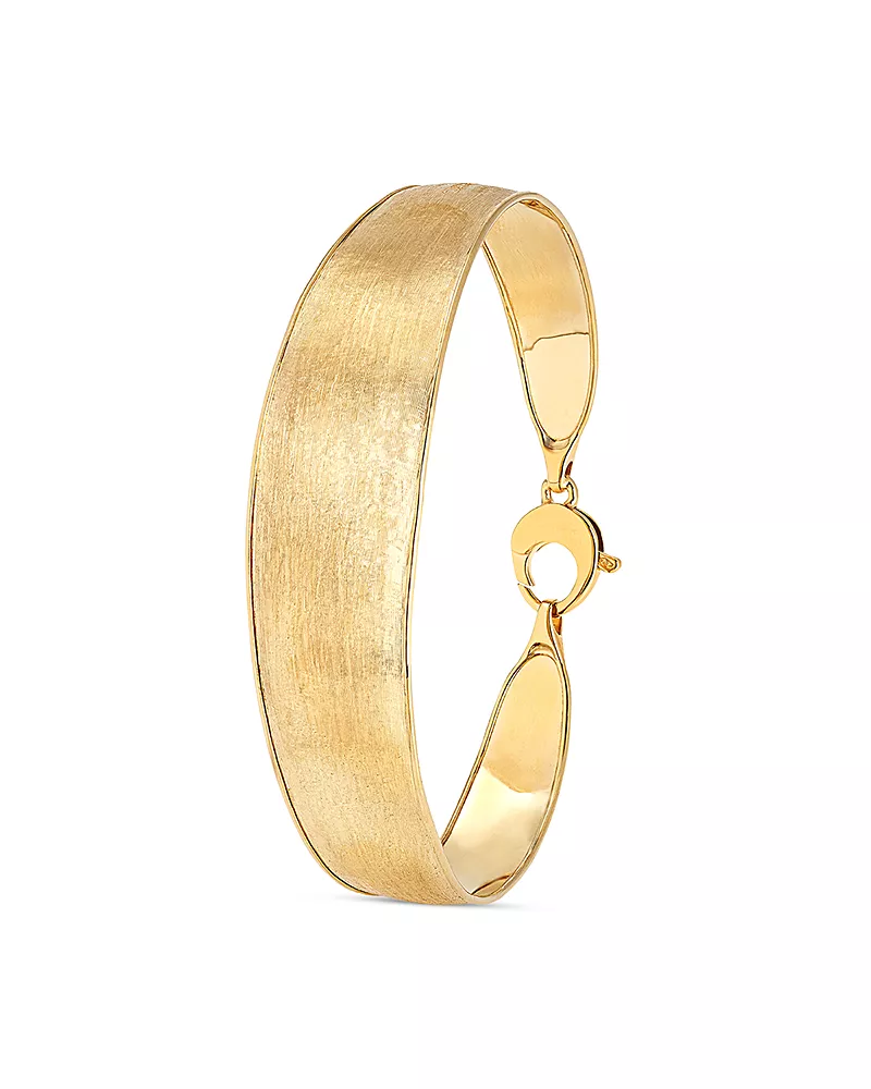 Marco Bicego 18K Yellow Gold Lunaria Medium Bangle Bracelet