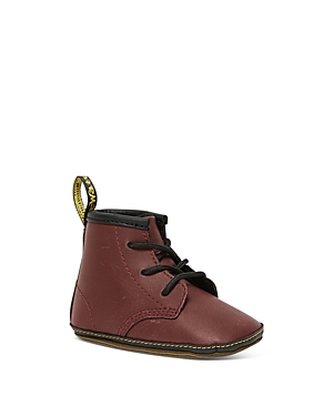 Dr. Martens' Unisex Crib Boot - Baby In Cherry Red