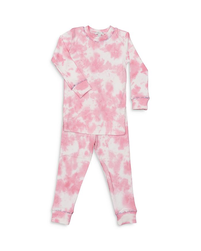Noomie Girls' Bubble Gum Tie Dye Pajama Set - Baby | Bloomingdale's