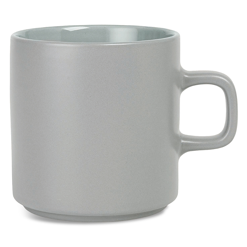 Blomus Pilar Mugs, Set Of 4 In Mirage Grey