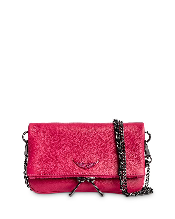 Rock Nano Hobo Bag - Zadig & Voltaire - Leather - Red