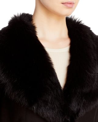 Sancy Toscana Trimmed Shearling Coat