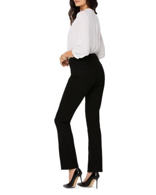 Marilyn High Rise Straight Jeans in Black