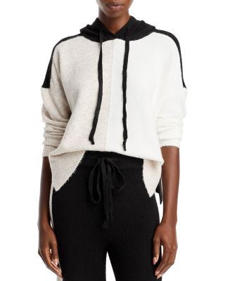aqua color block sweater