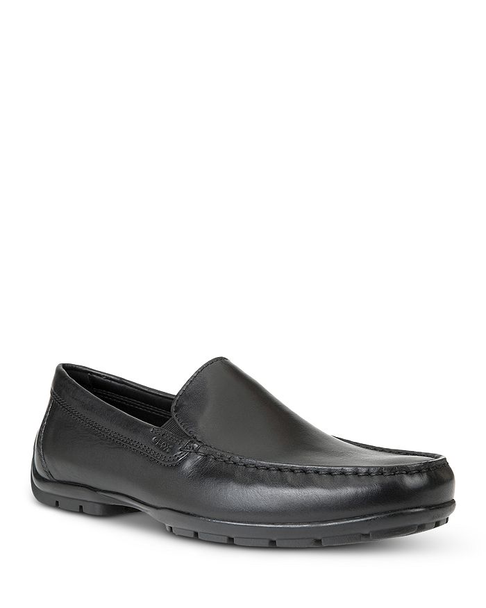 Geox Men's Moner 2 Fit Leather Moc Toe Loafers | Bloomingdale's