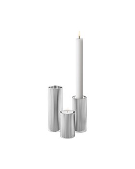 Georg Jensen - Tealight & Candleholder, Set of 3