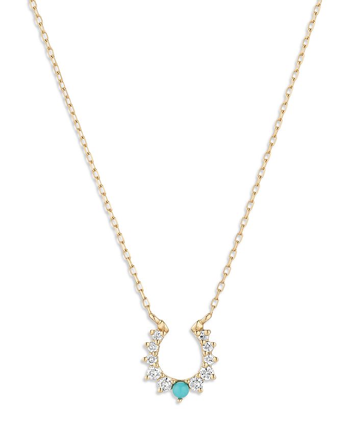 Adina reyter horseshoe outlet necklace