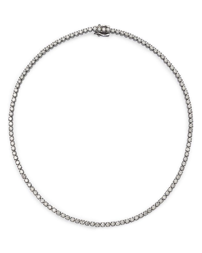 Bloomingdale's - Diamond Tennis Necklace in 14K Gold, 10.0 ct. t.w. - 100% Exclusive