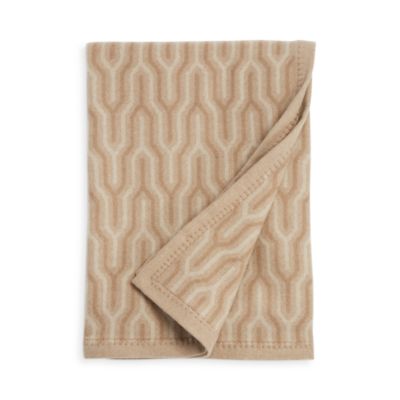 New offers Hudson Park Collection Lambswool/Cashmere Geo Jacquard Throw