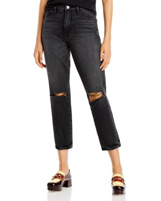 FRAME Le Sylvie Slender Straight Leg sale Jeans In Wilkinson Rips