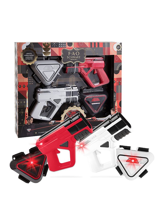 FAO Schwarz Toy Laser Tag Shooting Game - Ages 8-11