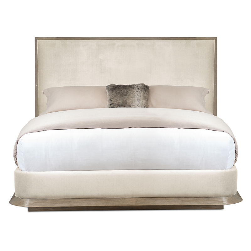 Caracole Stage Is Set Queen Bed In Beige