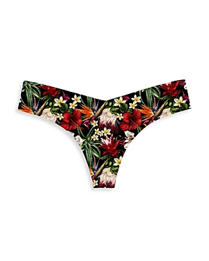 Commando Printed Classic Thong In Jungle Floral