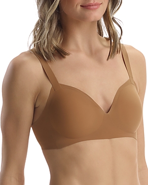Commando Classic Soft Support Bralette In Caramel