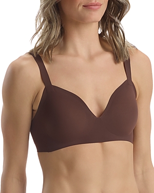 Commando Classic Soft Support Bralette In Mocha