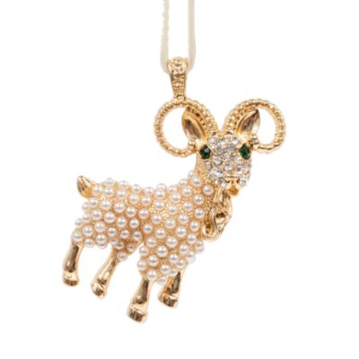Joanna Buchanan Zodiac Aries Ornament